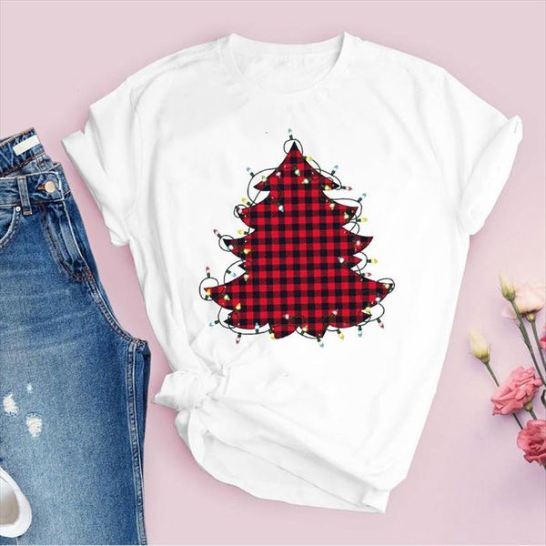 tees print plaid tree light women t shirt trend 90s holiday christmas clothes female lady clothing graphic, White
tees print plaid tree light women t shirt trend 90s holiday christmas clothes female lady clothing graphic, White
