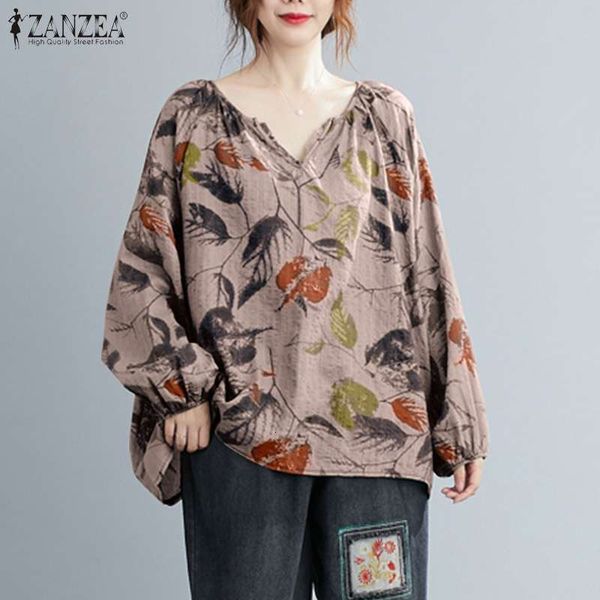 blouses women floral print blouse 2021 spring cotton linen shirts casual loose long sleeve v-neck female blusa plus size 5xl, White
blouses women floral print blouse 2021 spring cotton linen shirts casual loose long sleeve v-neck female blusa plus size 5xl, White