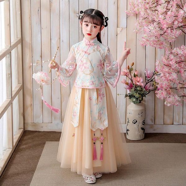floral girls cheongsam champagne chinese dress embroidery party kids mandarin collar qipao dancing dresses formal ethnic clothing, Red
floral girls cheongsam champagne chinese dress embroidery party kids mandarin collar qipao dancing dresses formal ethnic clothing, Red