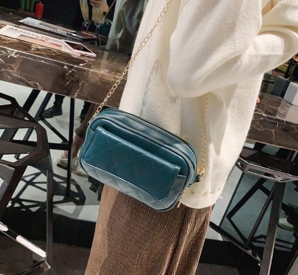 2021 autumn/winter women's bags fashion rhombus embroidery thread chain small square one-shoulder diagonal bag
2021 autumn/winter women's bags fashion rhombus embroidery thread chain small square one-shoulder diagonal bag