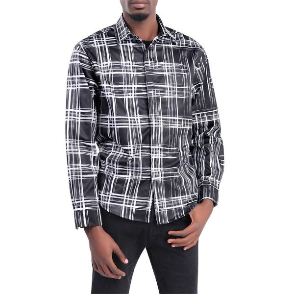 men's casual shirts cloudstyle fashions 2021 clothes shirt long sleeves for man clothing male blouses and button up, White;black
men's casual shirts cloudstyle fashions 2021 clothes shirt long sleeves for man clothing male blouses and button up, White;black
