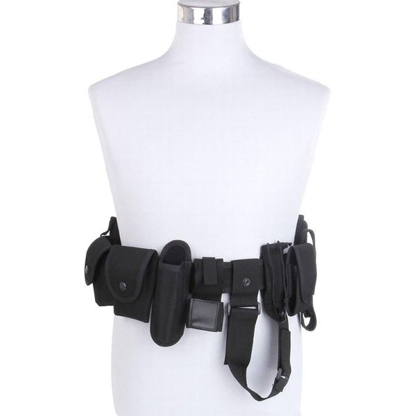 waist support multifunctional 8in1 tactical security duty belts utility training guard belt with pouch outdoor military, Black;gray
waist support multifunctional 8in1 tactical security duty belts utility training guard belt with pouch outdoor military, Black;gray