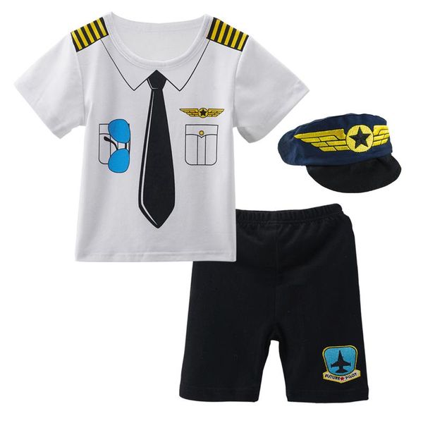 clothing sets baby boys costume set with hat infant t-shirt + pants born cap cosplay ropa for babies, White
clothing sets baby boys costume set with hat infant t-shirt + pants born cap cosplay ropa for babies, White