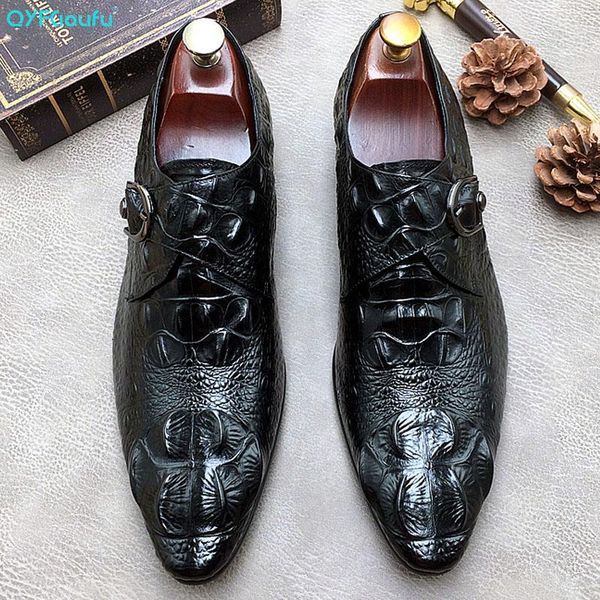 dress shoes qyfcioufu alligator skin men for wedding genuine leather suit buckle oxford lace-up business formal, Black
dress shoes qyfcioufu alligator skin men for wedding genuine leather suit buckle oxford lace-up business formal, Black
