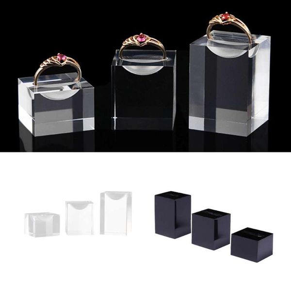 hooks & rails 3pcs transparent/black acrylic ring display stand po styling art prop for holding displaying rings
hooks & rails 3pcs transparent/black acrylic ring display stand po styling art prop for holding displaying rings