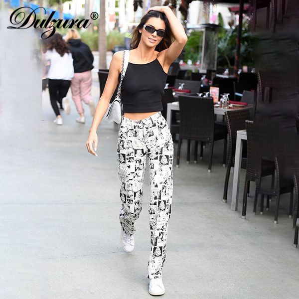dulzura comics print women high waist flare pants bell trousers gothic streetwear 2021 autumn winter clothes fashion casual, Black;white
dulzura comics print women high waist flare pants bell trousers gothic streetwear 2021 autumn winter clothes fashion casual, Black;white