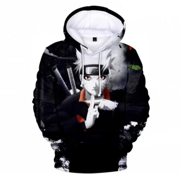 men's hoodies & sweatshirts akatsuki clothes sasuke/kakashi men/women's hoodie sweatshirt 3d print cartoon harajuku kids pullovers, Black 
men's hoodies & sweatshirts akatsuki clothes sasuke/kakashi men/women's hoodie sweatshirt 3d print cartoon harajuku kids pullovers, Black