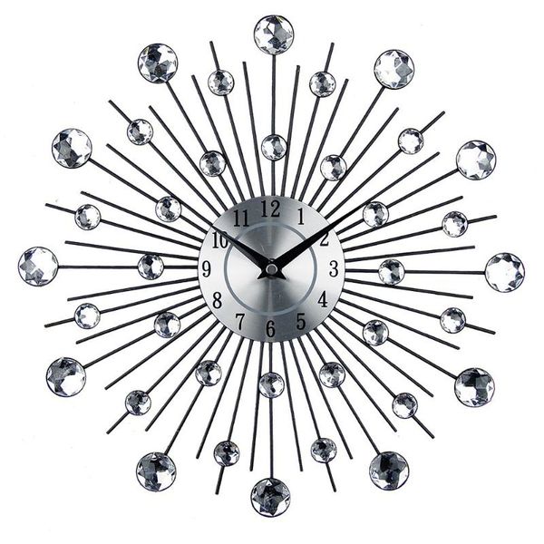 wall clocks timelike crystal clock - celebration decorative metal (13 inch, linear radiation)
wall clocks timelike crystal clock - celebration decorative metal (13 inch, linear radiation)