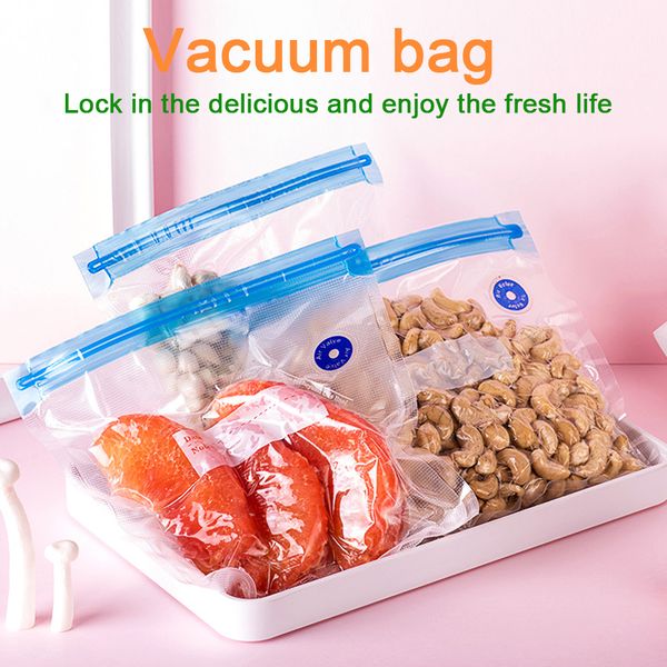 20 Pcs of Vacuum Bag Compressed Air Reusable Food Storage Vacuum Sealed Bag with Hand Pump Sealed Bag Food Zip Packaging
20 Pcs of Vacuum Bag Compressed Air Reusable Food Storage Vacuum Sealed Bag with Hand Pump Sealed Bag Food Zip Packaging