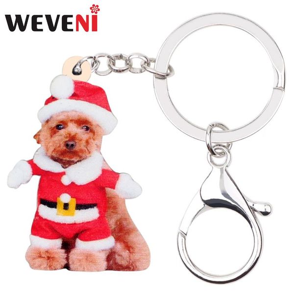 keychains weveni acrylic christmas suits teddy dog key chains keychain women girl bag car purse sweet pets keyrings charms decoration gift, Silver
keychains weveni acrylic christmas suits teddy dog key chains keychain women girl bag car purse sweet pets keyrings charms decoration gift, Silver