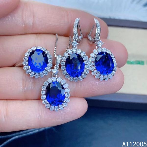 fine jewelry 925 sterling silver inlaid natural sapphire female ring pendant earring set exquisite supports test bracelet, earrings & neckla, Black
fine jewelry 925 sterling silver inlaid natural sapphire female ring pendant earring set exquisite supports test bracelet, earrings & neckla, Black
