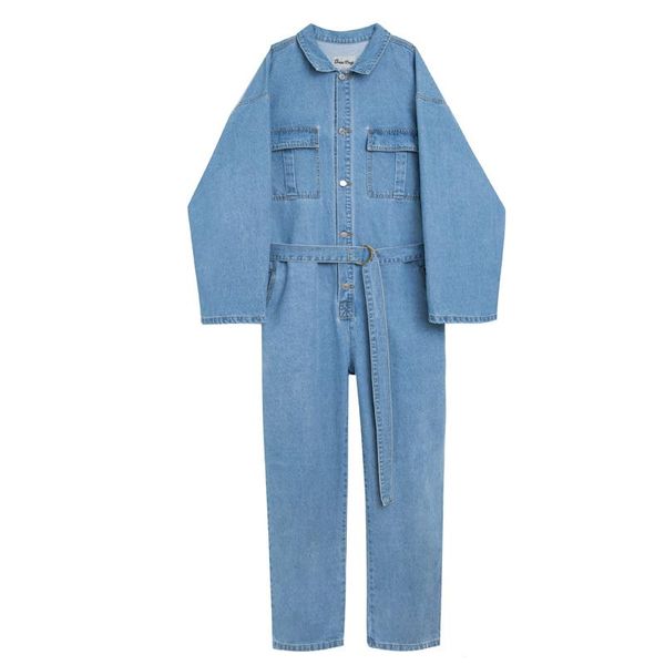 men's jeans lapel long sleeve denim workwear retro motorcycle style blue 
men's jeans lapel long sleeve denim workwear retro motorcycle style blue