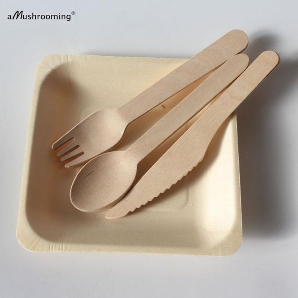 sets biodegradable disposable cutlery set wooden silverware dinner utnesils salad dessert plates spoons forks knives flatware
sets biodegradable disposable cutlery set wooden silverware dinner utnesils salad dessert plates spoons forks knives flatware