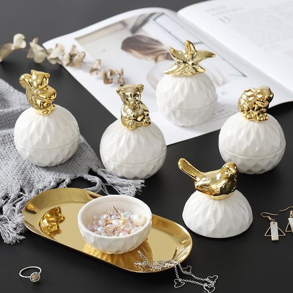 nordic jewelry storage jar ceramic earrings ring bottle with lid wedding hand gift dressing table decoration cn(origin) bottles & jars
nordic jewelry storage jar ceramic earrings ring bottle with lid wedding hand gift dressing table decoration cn(origin) bottles & jars