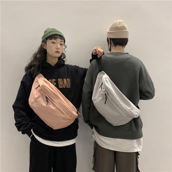 trend women shoulder bag nylon chest solid color casual student school bags crossbody waist
trend women shoulder bag nylon chest solid color casual student school bags crossbody waist