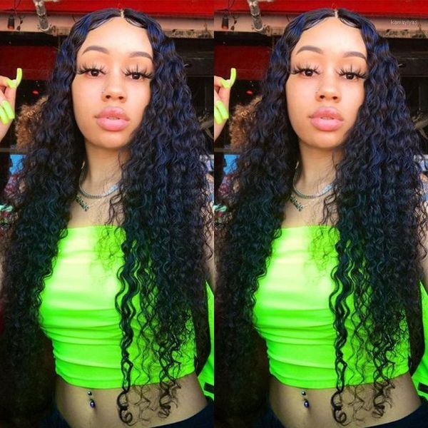 density deep wave curly lace front wig 13x4 frontal brazilian cury human hair wigs1, Black;brown
density deep wave curly lace front wig 13x4 frontal brazilian cury human hair wigs1, Black;brown