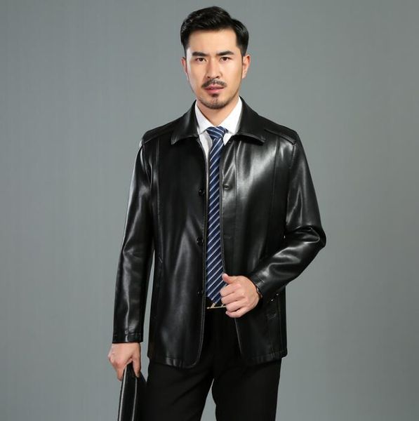 men's fur & faux black mens leather jacket slim spring autumn motorcycle coat men jackets father wear clothes jaqueta de couro street f
men's fur & faux black mens leather jacket slim spring autumn motorcycle coat men jackets father wear clothes jaqueta de couro street f