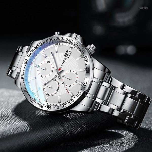 wristwatches jlanda stainless band wrist watches mens quartz calendar for male timeable sport design fashion waterproof luminous clock, Slivery;brown
wristwatches jlanda stainless band wrist watches mens quartz calendar for male timeable sport design fashion waterproof luminous clock, Slivery;brown