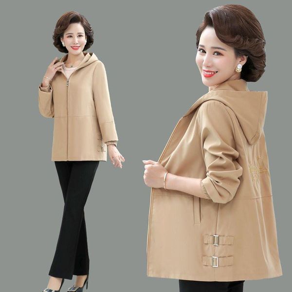 women's jackets 2021 autumn jacket basic coat long sleeve hooded casual loose female windbreaker outwear plus size 5xl, Black;brown
women's jackets 2021 autumn jacket basic coat long sleeve hooded casual loose female windbreaker outwear plus size 5xl, Black;brown