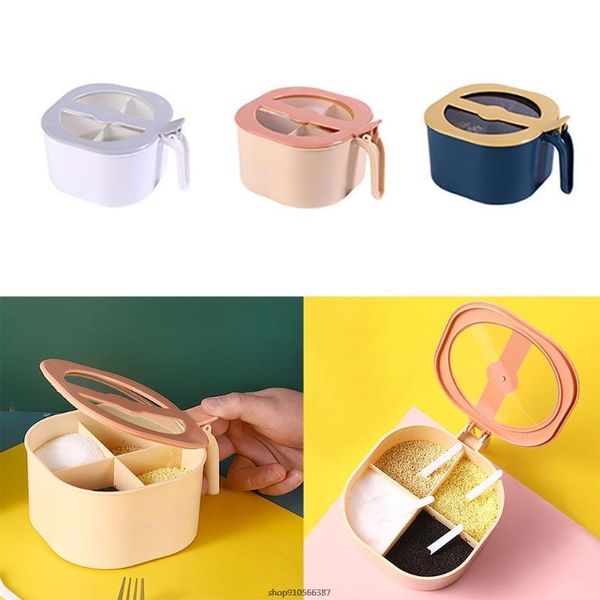 storage bottles & jars 4in1 plastic seasoning box with spoons clear cover multi compartment spice pots condiment container wholesales
storage bottles & jars 4in1 plastic seasoning box with spoons clear cover multi compartment spice pots condiment container wholesales