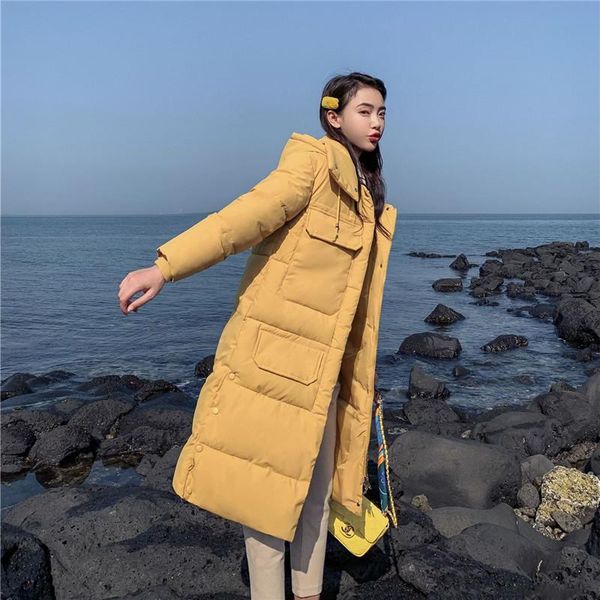 women's trench coats 2021 slim thicken cotton padded jackets female outerwear women fashion long warm parka winter jacket hooded coat, Tan;black
women's trench coats 2021 slim thicken cotton padded jackets female outerwear women fashion long warm parka winter jacket hooded coat, Tan;black