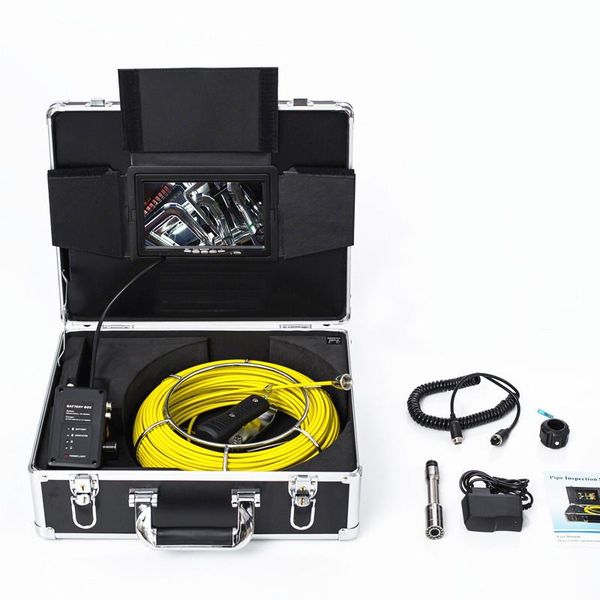 battery-operated 7" lcd 20m cable waterproof drain pipe inspection camera system with 12pcs led lights used for ip cameras
battery-operated 7" lcd 20m cable waterproof drain pipe inspection camera system with 12pcs led lights used for ip cameras
