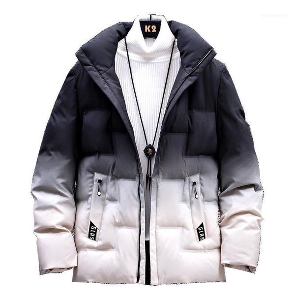 men's down & parkas winter mengradientr quality brand stand collar warm thick jacket male fashion casual parka coat1, Black
men's down & parkas winter mengradientr quality brand stand collar warm thick jacket male fashion casual parka coat1, Black