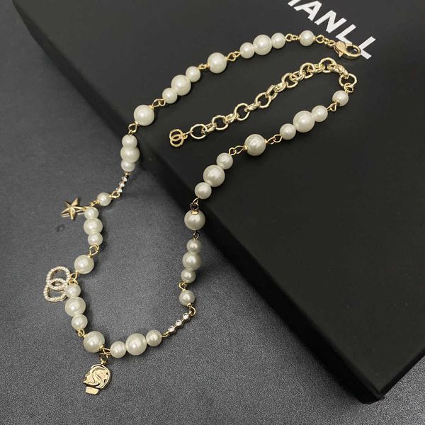 factory outlet brand necklace brand necklace womenround bead chain glass pearl gold brass material women's small fragrance inlaid with, Silver
factory outlet brand necklace brand necklace womenround bead chain glass pearl gold brass material women's small fragrance inlaid with, Silver