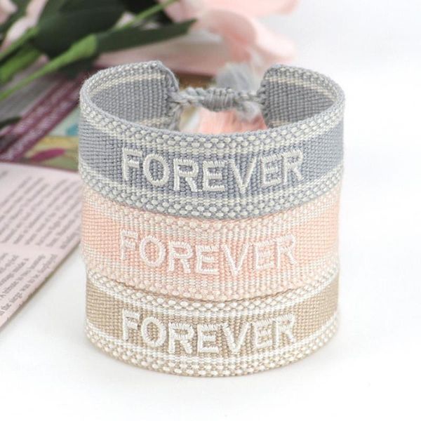 charm bracelets ladies wrap tassel exquisite hand decoration embroidered letters bracelet for women pulsera hombre, Golden;silver
charm bracelets ladies wrap tassel exquisite hand decoration embroidered letters bracelet for women pulsera hombre, Golden;silver