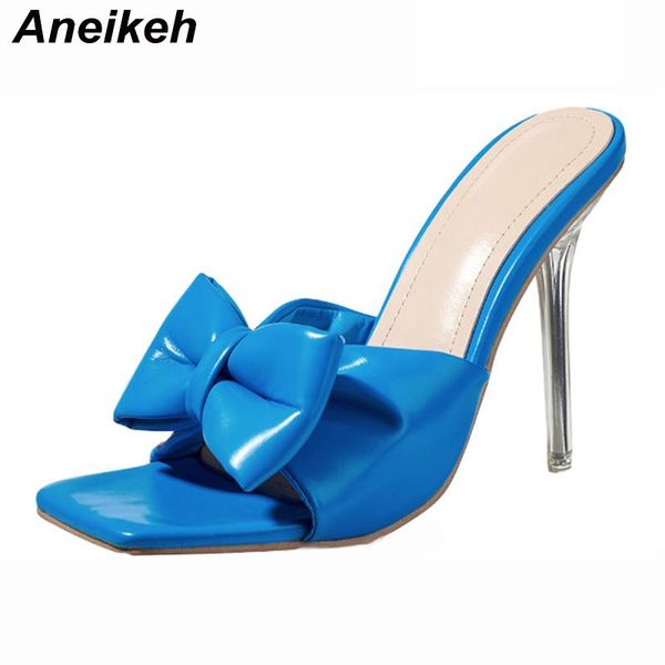aneikeh sweet butterfly-knot pu slippers women's mules stiletto heels sandals pumps shoes zapatos de mujer 2021 summer, Black
aneikeh sweet butterfly-knot pu slippers women's mules stiletto heels sandals pumps shoes zapatos de mujer 2021 summer, Black