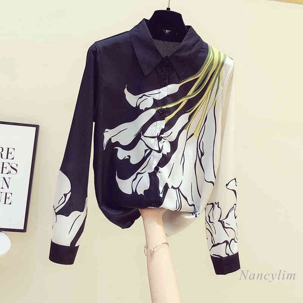 blouses printing shirt women's long sleeve spring autumn retro loose-fitting fashion elegant lady blusas nancylim, White
blouses printing shirt women's long sleeve spring autumn retro loose-fitting fashion elegant lady blusas nancylim, White