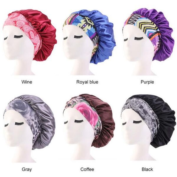 new imitate silk bonnet cap floral printed night sleep hat muslim style caps hats hair loss cap women maternity hat chemotherapy beanies, Blue;gray
new imitate silk bonnet cap floral printed night sleep hat muslim style caps hats hair loss cap women maternity hat chemotherapy beanies, Blue;gray