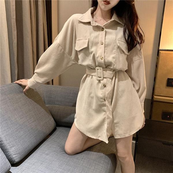 women velvet ivory pink solid turn down collar long sleeve full shirt sash corduroy high street women's blouses & shirts, White
women velvet ivory pink solid turn down collar long sleeve full shirt sash corduroy high street women's blouses & shirts, White