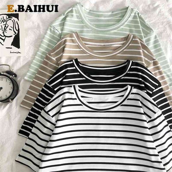 ebaihui summer women vintage stripped t shirt fashion clothes for short sleeve tshirt harajuku streetwear 210522, White
ebaihui summer women vintage stripped t shirt fashion clothes for short sleeve tshirt harajuku streetwear 210522, White