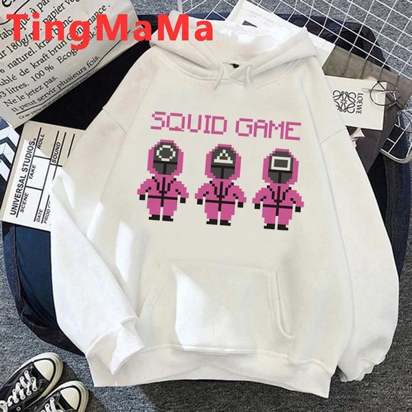 men's hoodies & sweatshirts korean tv squid game male hip hop 2021 printed men hoddies anime, Black
men's hoodies & sweatshirts korean tv squid game male hip hop 2021 printed men hoddies anime, Black