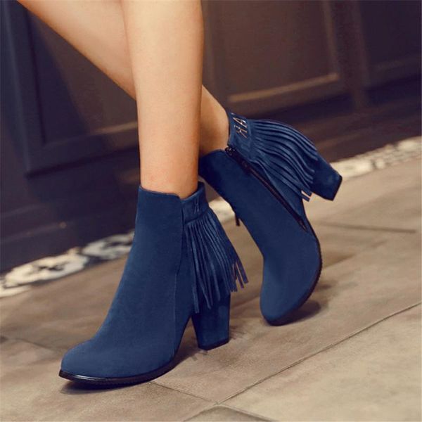 boots brand for dropship fringes booties big size 43 vintage women shoes chunky high heels winter ankle female, Black
boots brand for dropship fringes booties big size 43 vintage women shoes chunky high heels winter ankle female, Black