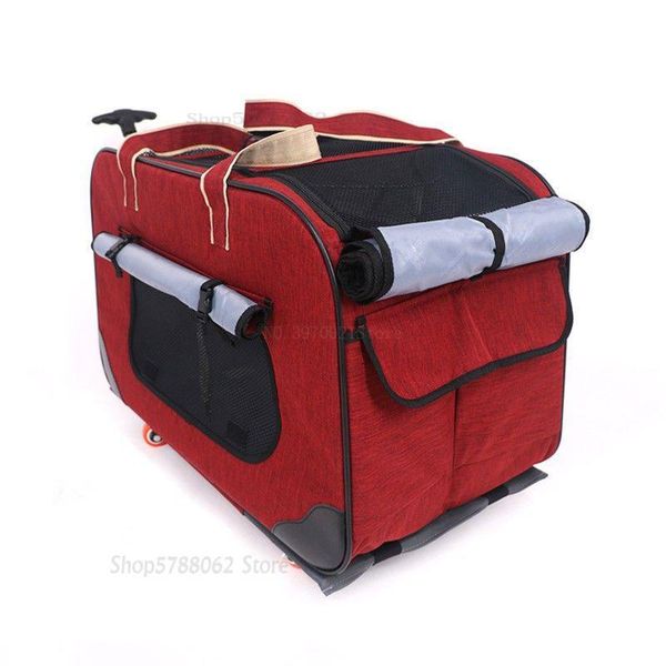 dog car seat covers four-wheel foldable pet stroller portable breathable trolley waterproof 900d oxford cloth carrier bag
dog car seat covers four-wheel foldable pet stroller portable breathable trolley waterproof 900d oxford cloth carrier bag