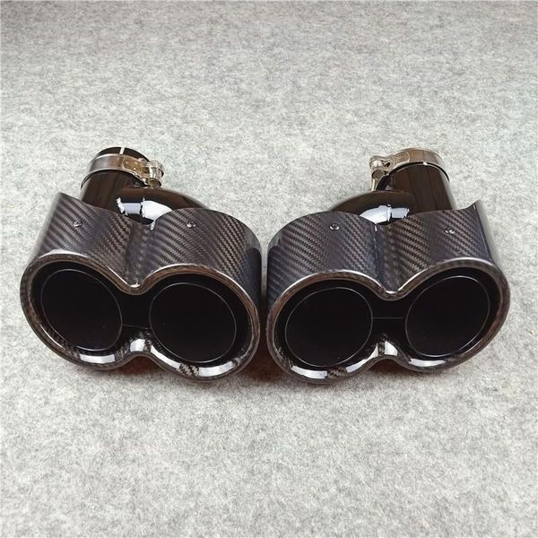 motorcycle exhaust system 1 pair glossy carbon fiber h model tips black stainless steel for akrapovic muffler nozzles pipes
motorcycle exhaust system 1 pair glossy carbon fiber h model tips black stainless steel for akrapovic muffler nozzles pipes