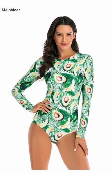 avocado printed long sleeve surf one piece swimsuit women zipper ba monokini diving swimwear beach bathing suitby air
avocado printed long sleeve surf one piece swimsuit women zipper ba monokini diving swimwear beach bathing suitby air