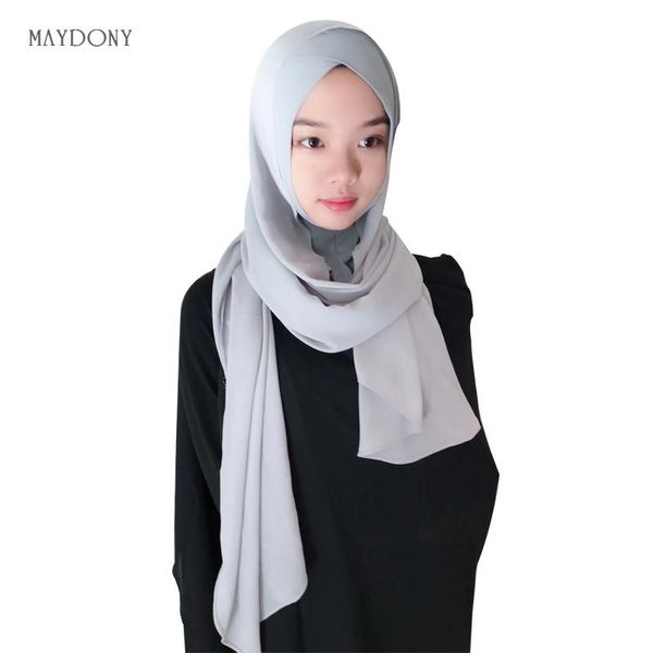scarves tj73 muslim easy wear chiffon hijab scarf femme musulman wrap head islamic headscarf malaysia female foulard, Blue;gray
scarves tj73 muslim easy wear chiffon hijab scarf femme musulman wrap head islamic headscarf malaysia female foulard, Blue;gray