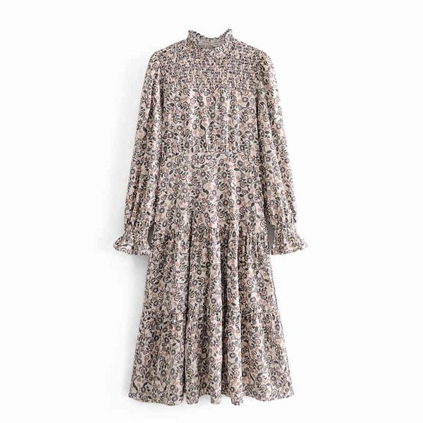 vintage women floral print dresses fashion ladies stand collar long dress elegant female lantern sleeve a-line vestidos 210427, Black;gray
vintage women floral print dresses fashion ladies stand collar long dress elegant female lantern sleeve a-line vestidos 210427, Black;gray