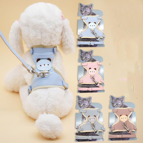 dog collars & leashes bear netting, chest-back clothing, puppy traction rope, plaid i-shaped cat and belt accessories
dog collars & leashes bear netting, chest-back clothing, puppy traction rope, plaid i-shaped cat and belt accessories