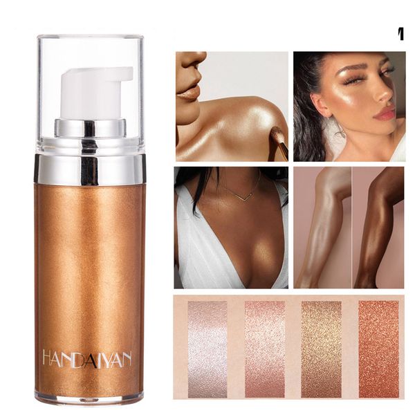 4 colors bronze pearl white pearlescent bronzers fluorescent liquid highlight spray illuminates face body brighten highlights makeup wzg tb1
4 colors bronze pearl white pearlescent bronzers fluorescent liquid highlight spray illuminates face body brighten highlights makeup wzg tb1