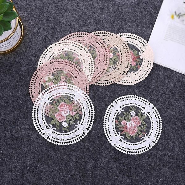 mats & pads round embroidered style placemat heat resistant bowls coffee cups for dining table anti-skid tea cup supplies
mats & pads round embroidered style placemat heat resistant bowls coffee cups for dining table anti-skid tea cup supplies
