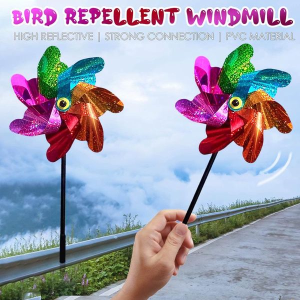 garden outdoor bird - proofing device scaring magic diy handmade class wind spinner toy gift for kids decorations
garden outdoor bird - proofing device scaring magic diy handmade class wind spinner toy gift for kids decorations