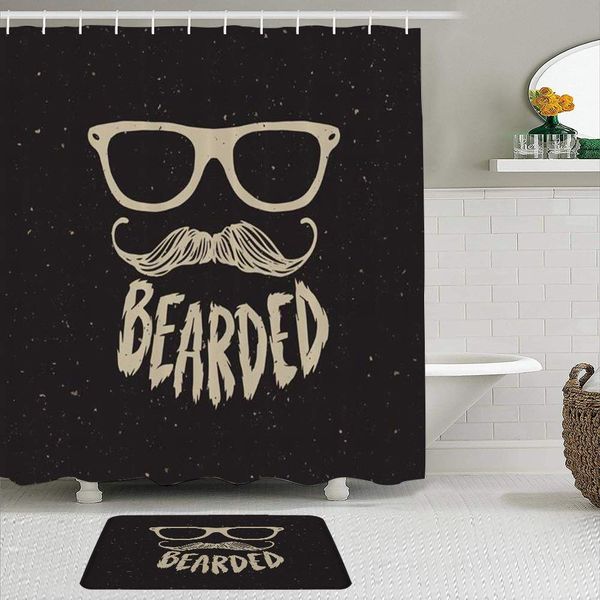 fabric shower curtain and mats set,hipster man print hairstyles spectacles beards mustaches signs style symbols,waterproof bath
fabric shower curtain and mats set,hipster man print hairstyles spectacles beards mustaches signs style symbols,waterproof bath