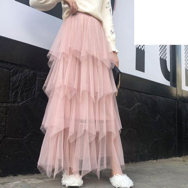 skirts cake skir woman 2021 korean style fashion elastic waist irregularspring summer clothesr gauze fairy mesh skirt, Black
skirts cake skir woman 2021 korean style fashion elastic waist irregularspring summer clothesr gauze fairy mesh skirt, Black