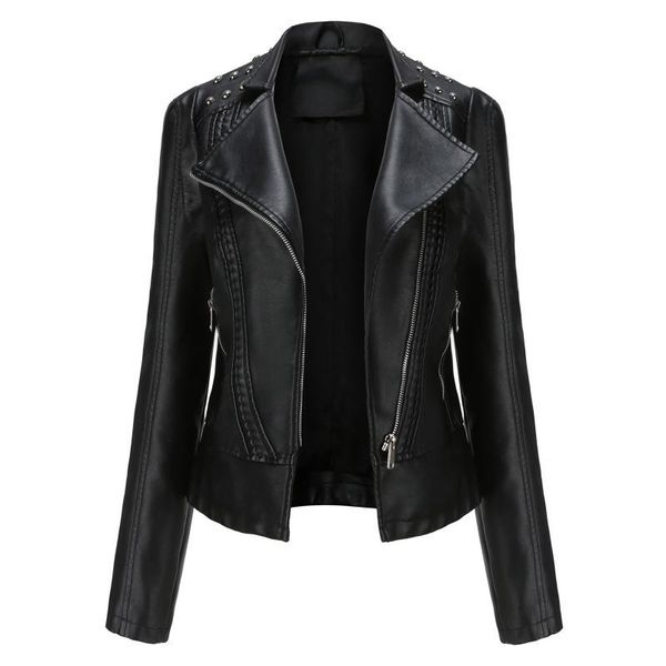 women's jackets winter jacket women slim leather stand collar zip motorcycle suit belt coat for 2021 veste femme, Black;brown
women's jackets winter jacket women slim leather stand collar zip motorcycle suit belt coat for 2021 veste femme, Black;brown