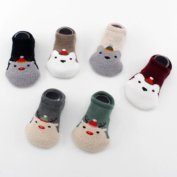 socks autumn and winter thickening kids cartoon baby girls toddler floor christmas non-slip boys, Pink;yellow
socks autumn and winter thickening kids cartoon baby girls toddler floor christmas non-slip boys, Pink;yellow
