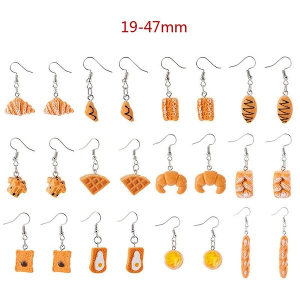 dangle & chandelier 12pair simulation food croissant french bread toast drop earrings kit cute unique baguettes set jewelry, Silver
dangle & chandelier 12pair simulation food croissant french bread toast drop earrings kit cute unique baguettes set jewelry, Silver